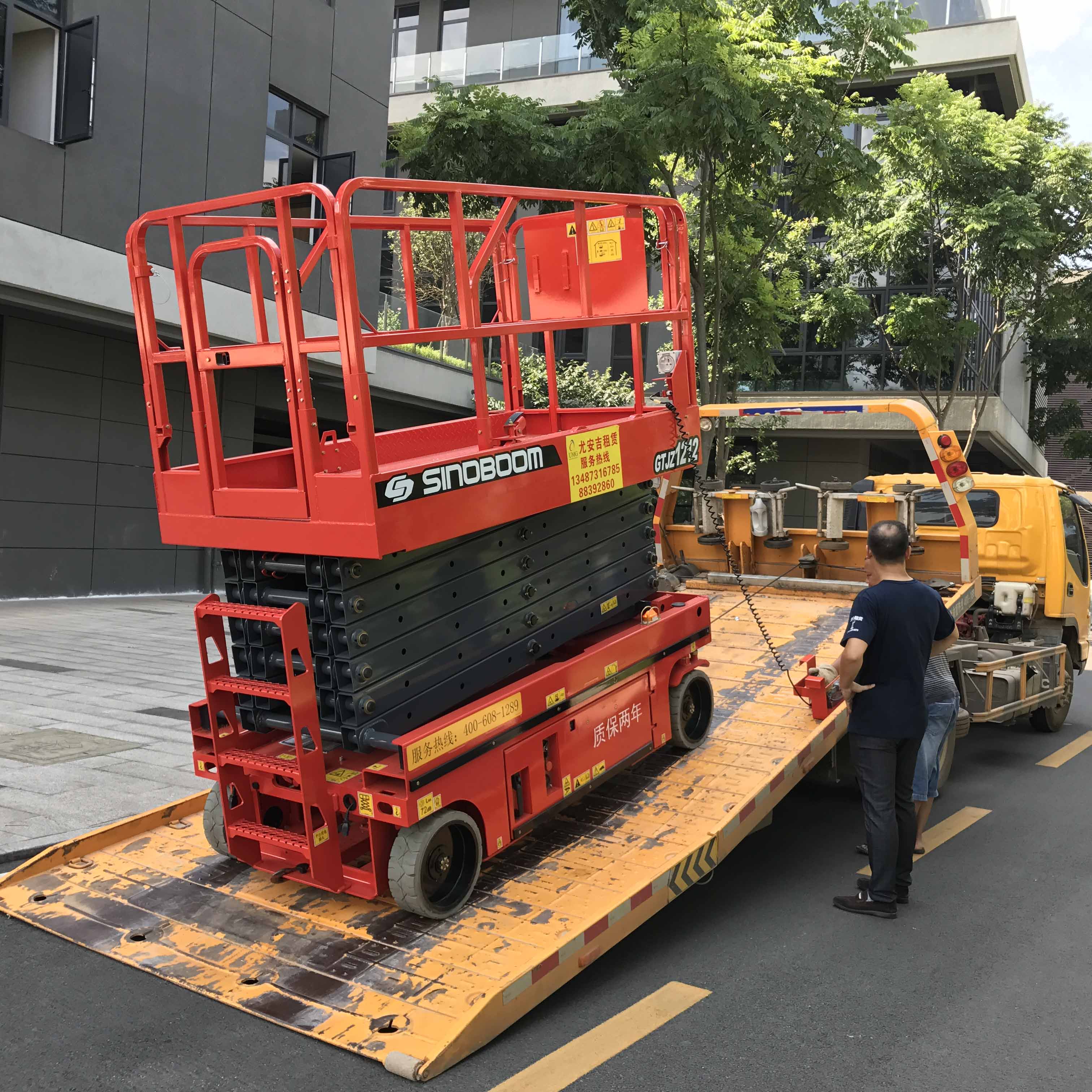 尤安吉租赁---炎炎夏日送清凉